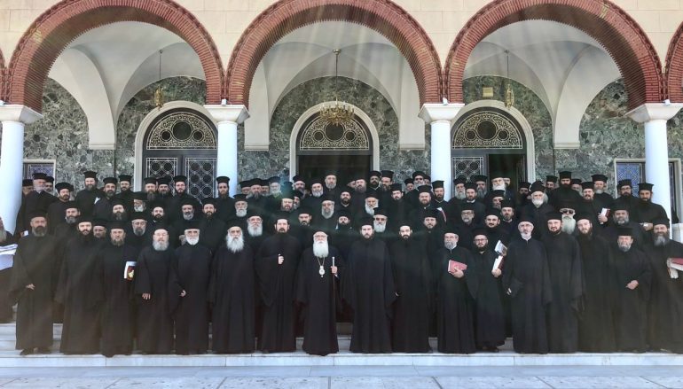 Ιερατική Σύναξη στη Λάρισα μετά την εκδημία του μακαριστού Λαρίσης Ιγνατίου