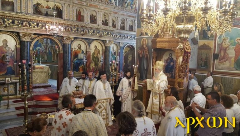 Η εορτή της Αγίας Παρασκευής στους Μολάους Λακωνίας (ΦΩΤΟ)