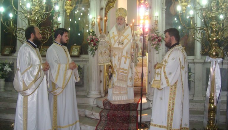 Η εορτή της Αγίας Μαρίνας στην Ι. Μητρόπολη Κορίνθου (ΦΩΤΟ)