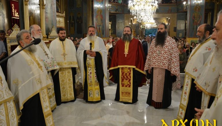Πανηγυρικός Εσπερινός στον Ι. Ναό Προφήτου Ηλιού Τρίπολης (ΦΩΤΟ)