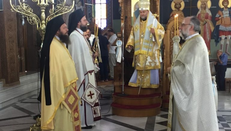 Η εορτή της Αγίας Μαρίνης στην Ι. Μ. Χαλκίδος (ΦΩΤΟ)