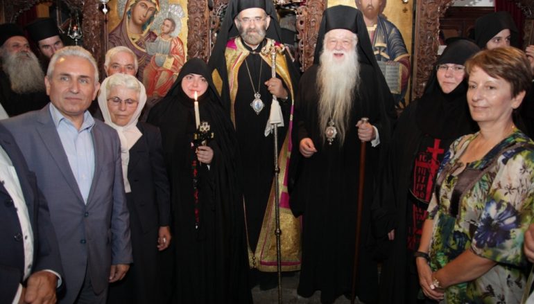Μεγαλοσχημία μοναχής στην Ιερά Μονή Μακελλαριάς Καλαβρύτων (ΦΩΤΟ)