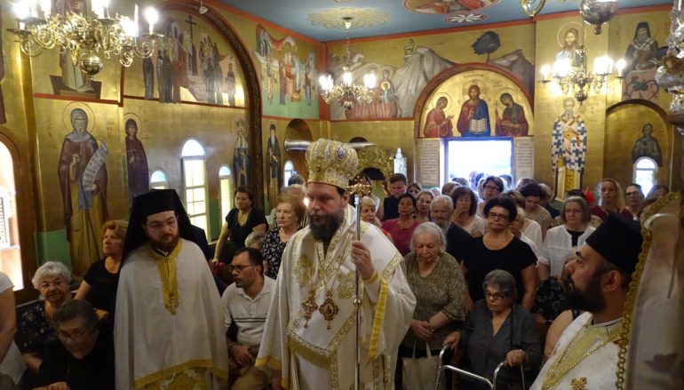 Η Εορτή του Μητροπολιτικού Παρεκκλησίου της Αγίας Παρασκευής Ν. Ιωνίας