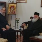 Ο Αρχιεπίσκοπος Αθηνών Ιερώνυμος επισκέφθηκε τον Αρχιεπίσκοπο Κύπρου