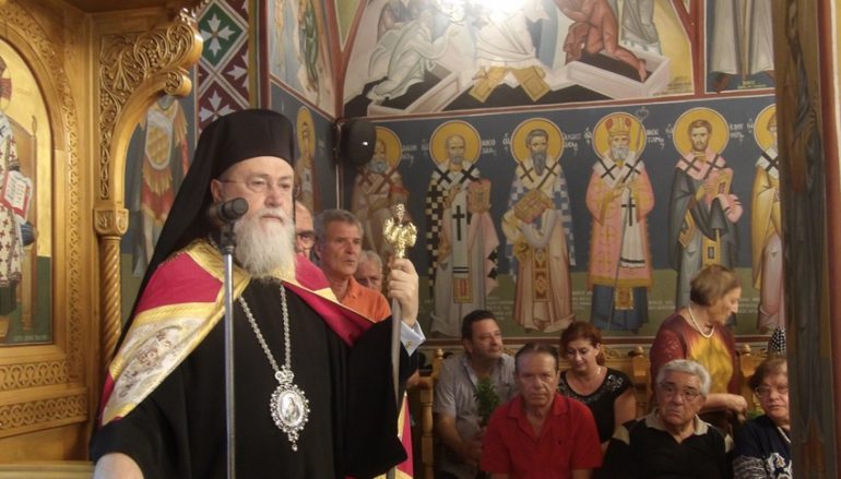 Εσπερινός Αποτομής της Κεφαλής του Προδρόμου στην Ι. Μ. Κορίνθου (ΦΩΤΟ)