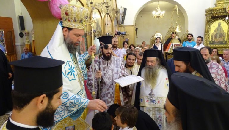 Η εορτή της Κοιμήσεως της Θεοτόκου στην Ι. Μ. Νέας Ιωνίας (ΦΩΤΟ)