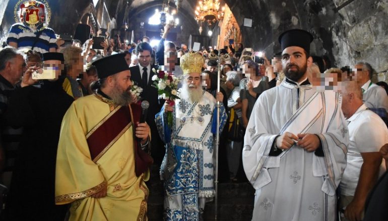 Τα Εγκώμια της Υπεραγίας Θεοτόκου στο Πατριαρχείο Ιεροσολύμων (ΦΩΤΟ)