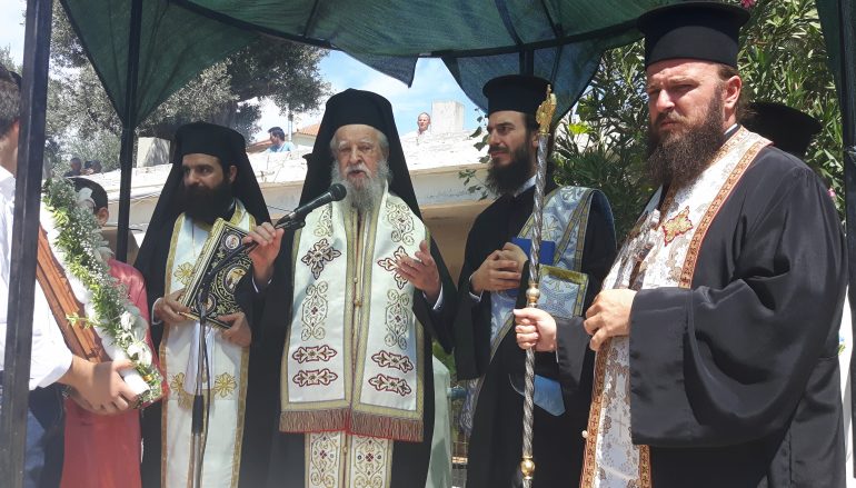 Η Εορτή της Κοιμήσεως της Θεοτόκου στην Ι. Μ. Καρυστίας (ΦΩΤΟ)