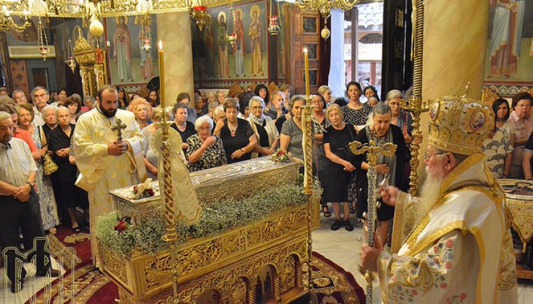 Πανηγύρισε η Ι. Μονή Αγίας Θεοδώρας της Μυροβλύτιδος Θεσσαλονίκης (ΦΩΤΟ)