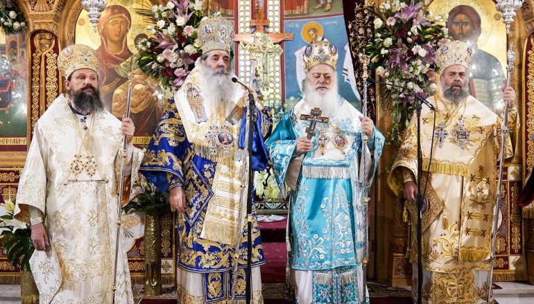 Με λαμπρότητα πανηγύρισε η Παναγία Σουμελά στο Βέρμιο (ΦΩΤΟ)