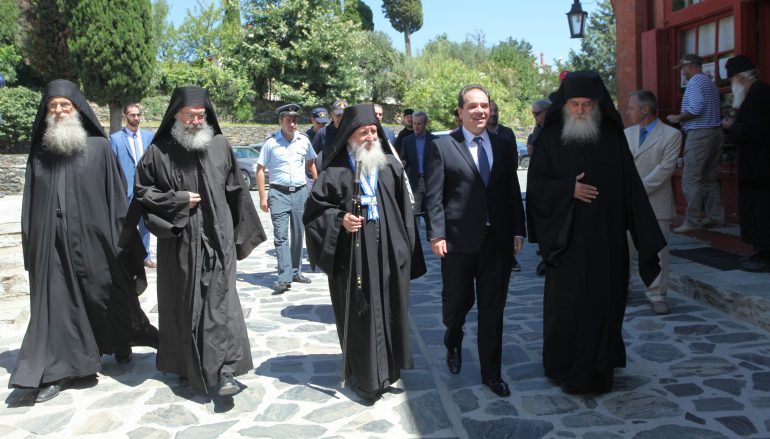 Εγκαταστάθηκε ο νέος Διοικητής του Αγίου Όρους Κωστής Δήμτσας (ΦΩΤΟ)