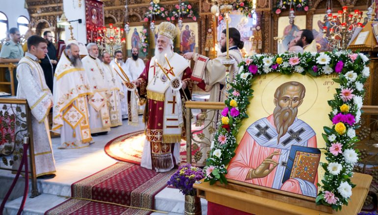 Πανηγύρισε ο Ιερός Ναός Αγίου Αλεξάνδρου Αλεξανδρείας (ΦΩΤΟ)