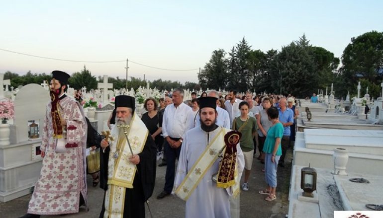 Ο Εορτασμός του Πατροκοσμά στο Β΄ Κοιμητήριο Σπάρτης (ΦΩΤΟ)