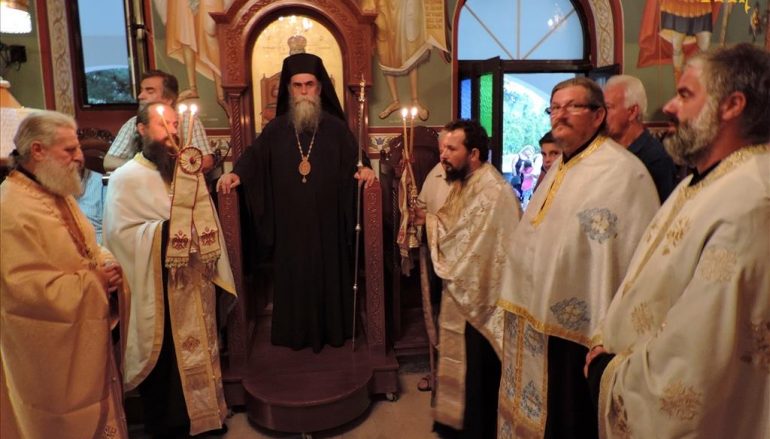 Εσπερινός της Αποτομής της Κεφαλής του Προδρόμου στην Ι. Μ. Άρτης (ΦΩΤΟ)