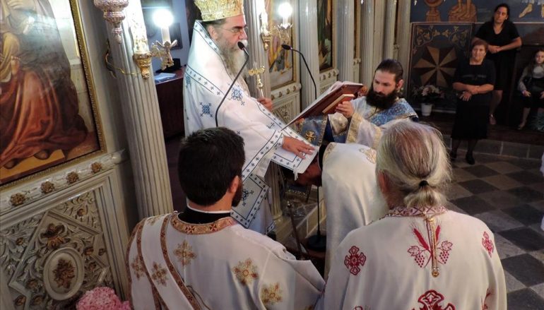 Χειροθεσία Πνευματικού από τον Μητροπολίτη Άρτης (ΦΩΤΟ)