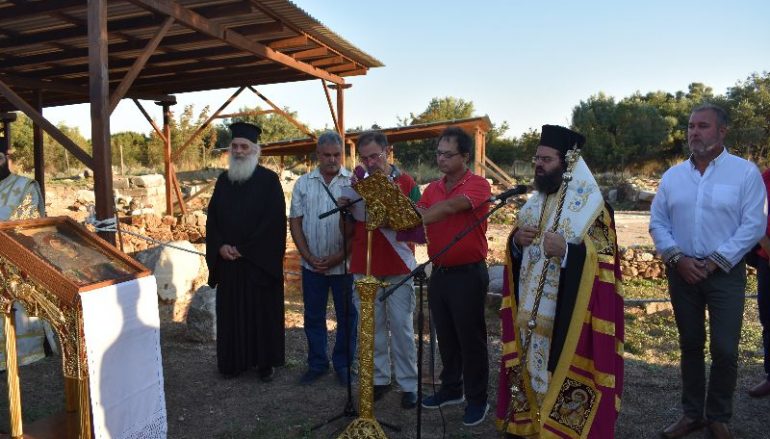 Εσπερινός στον αρχαιολογικό χώρο της Μαρωνείας (ΦΩΤΟ)