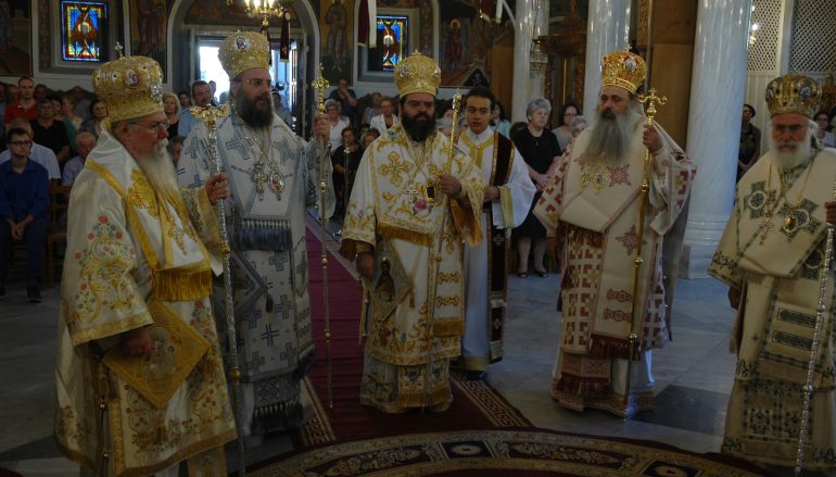 Πολυαρχιερατικό Συλλείτουργο για τον Πολιούχο της Ξάνθης Τίμιο Πρόδρομο
