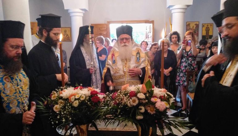 Η Εορτή της Τιμίας Ζώνης στην Ι. Μητρόπολη Δημητριάδος (ΦΩΤΟ)