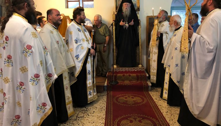 Η εορτή της Μεταμορφώσεως στην Ι. Μητρόπολη Ηλείας (ΦΩΤΟ)