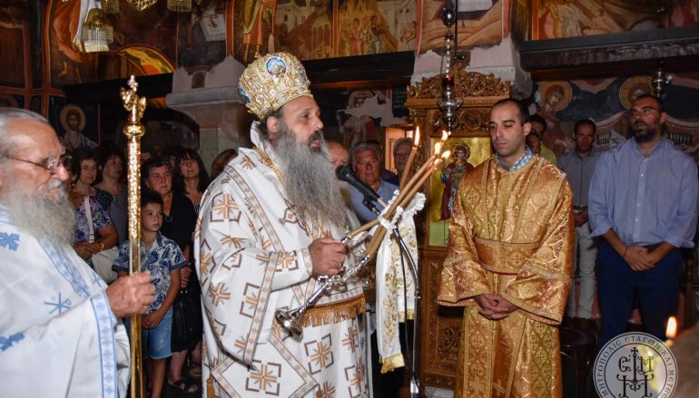 Η εορτή της Κοιμήσεως της Θεοτόκου στην Ιερά Μονή Βυτουμά (ΦΩΤΟ)