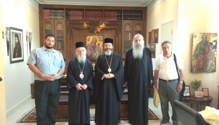 Επίσκεψη του Επισκόπου Μεσαορίας στην Ιερά Πόλη Μεσολογγίου