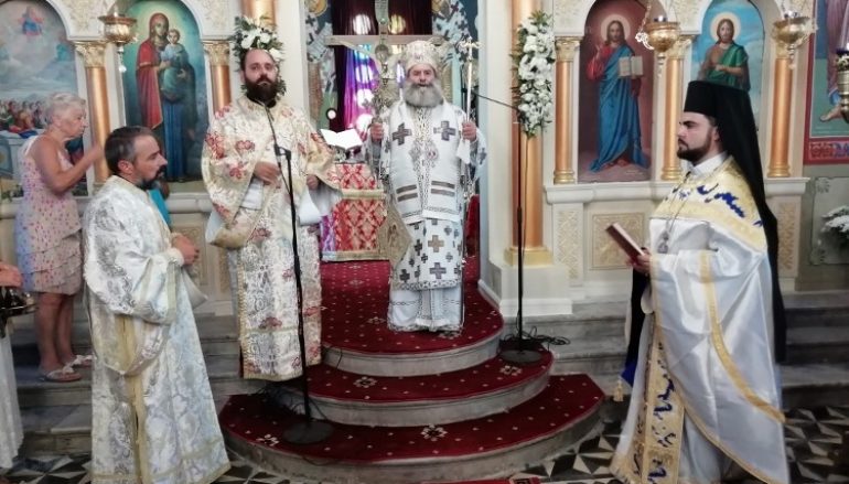 Η εορτή της Κοιμήσεως της Θεοτόκου στην Ι. Μητρόπολη Μάνης (ΦΩΤΟ)