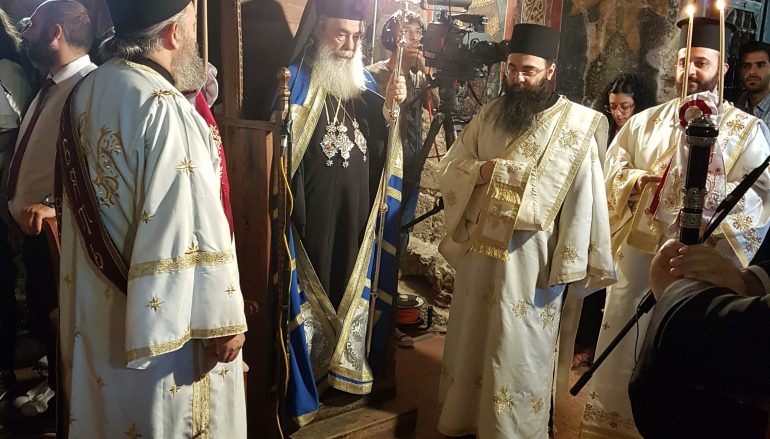 Στην Κύπρο ο Πατριάρχης Ιεροσολύμων Θεόφιλος (ΦΩΤΟ)