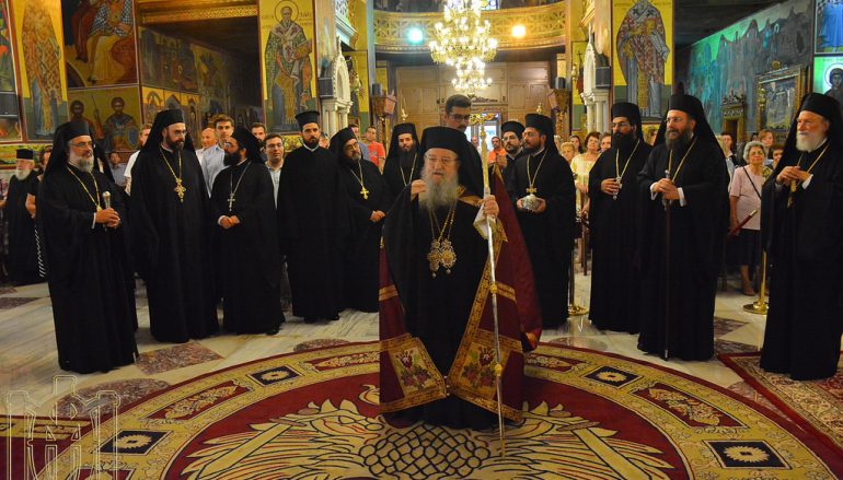 Τα ονομαστήρια του Μητροπολίτη Θεσσαλονίκης Ανθίμου (ΦΩΤΟ)