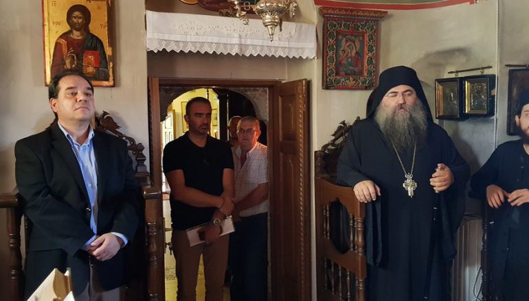 Υποδοχή Διοικητή Αγίου Όρους στην Μονή Εσφιγμένου (ΦΩΤΟ-ΒΙΝΤΕΟ)