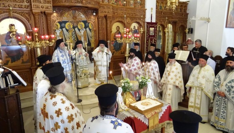 Πολυαρχιερατικό Μνημόσυνο του Μητροπολίτη Ιεραπύτνης Ευγενίου (ΦΩΤΟ)