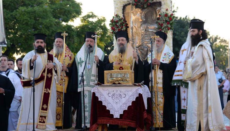 Πατρῶν: «Οὐδείς δύναται νά ξεχωρίσῃ τόν πνευματικό ἰστό τῆς Ἑλλάδος, ἀπό τόν Χριστό καί τήν Ἑλλάδα»