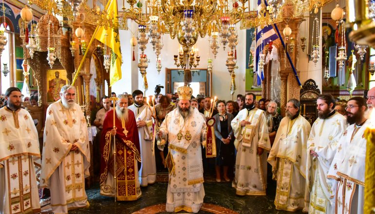 Η εορτή του Γενεθλίου της Υπεραγίας Θεοτόκου στην Ι. Μ. Λαγκαδά (ΦΩΤΟ)