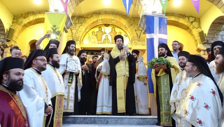 Μεθέορτος Εσπερινός και Λιτάνευση Ιεράς Εικόνας Αγ. Ευσταθίου στη Ν. Ιωνία