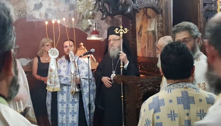 Αρχιερατικός Εσπερινός στην Ι. Μονή Γενεσίου της Θεοτόκου Ρέθα Βάλτου (ΦΩΤΟ)