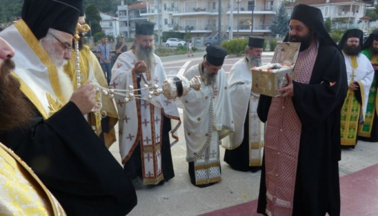 Η Τιμία Κάρα του Οσίου Νικάνορος του θαυματουργού στην Καστοριά (ΦΩΤΟ)