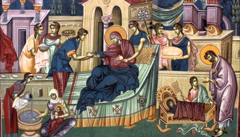 Το γενέθλιο της Παναγίας στον Άθωνα