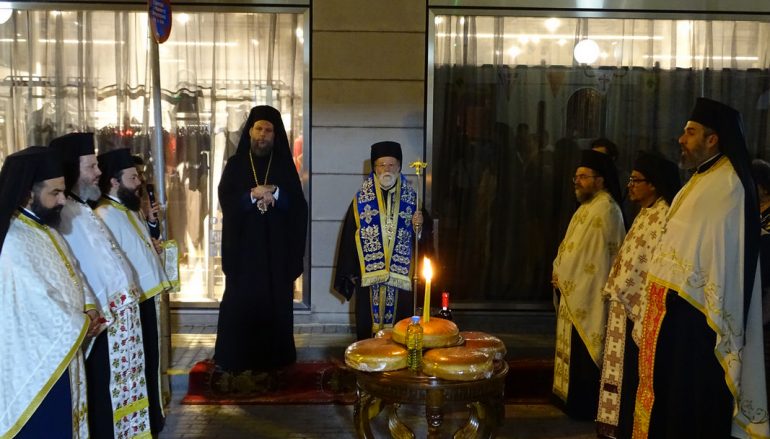 Δισαρχιερατικός Εσπερινός Παναγίας «Βηματάρισσας» στη Ν. Ιωνία (ΦΩΤΟ)
