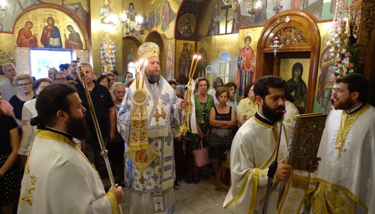 Η εορτή Συνάξεως της Παναγίας «Βηματάρισσας» στη Ν. Ιωνία (ΦΩΤΟ)