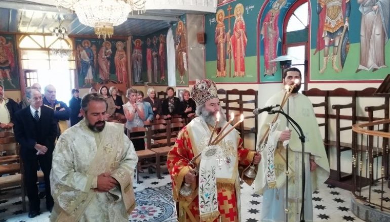Αρχιερατική Θ. Λειτουργία στο χωριό Λαγκάδα Μεσσηνίας (ΦΩΤΟ)