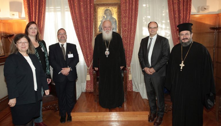 Συνάντηση του Αρχιεπισκόπου με αντιπροσωπεία των Ευρωπαϊκών Εκκλησιών