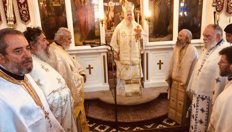 Η εορτή του Αγίου Αποστόλου Λουκά στην Ι. Μ. Κυδωνίας (ΦΩΤΟ)