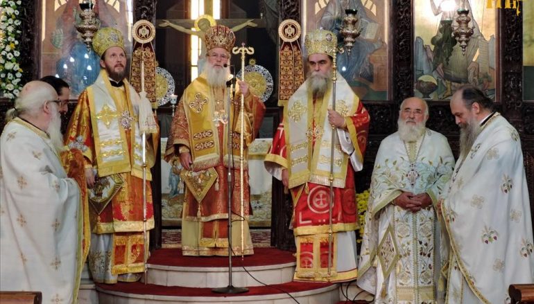 Πολυαρχιερατικό Συλλείτουργο στον Μητροπολιτικό Ι. Ναό Αγ. Δημητρίου Άρτης
