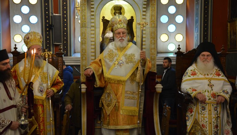 Αρχιερατικό Συλλείτουργο για την Αγία Ζώνη στην Τρίπολη (ΦΩΤΟ)