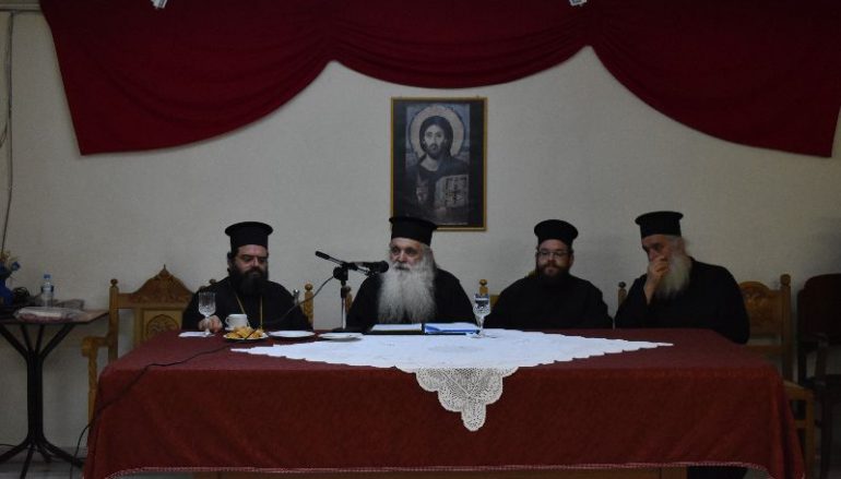 Ο Μητροπολίτης Αργολίδος ομιλητής στη Σχολή Γονέων της Ι. Μ. Μαρωνείας