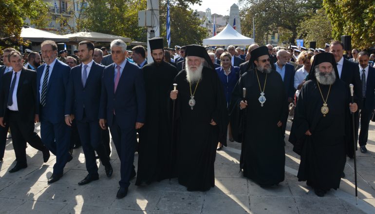 Ο Αρχιεπίσκοπος Ιερώνυμος στην Επέτειο της Ναυμαχίας του Ναυαρίνου (ΦΩΤΟ)