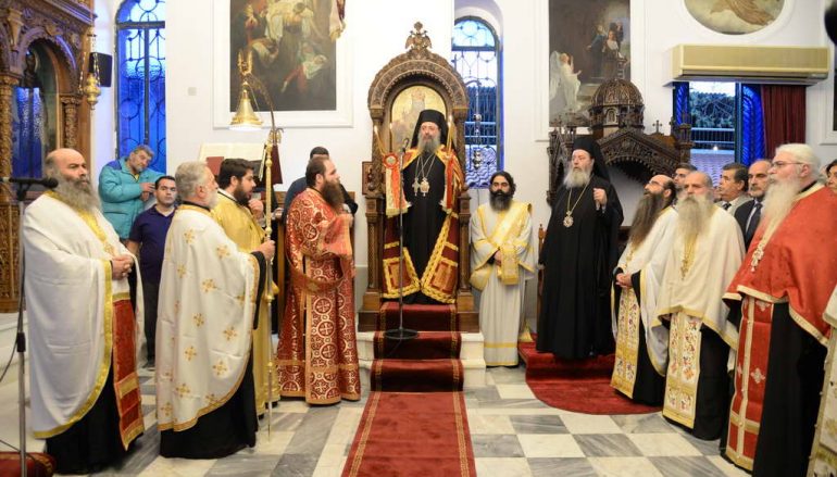 Θυρανοίξια Ι. Ναού του Αγ. Γερασίμου από τον Μητροπολίτη Πατρών (ΦΩΤΟ)