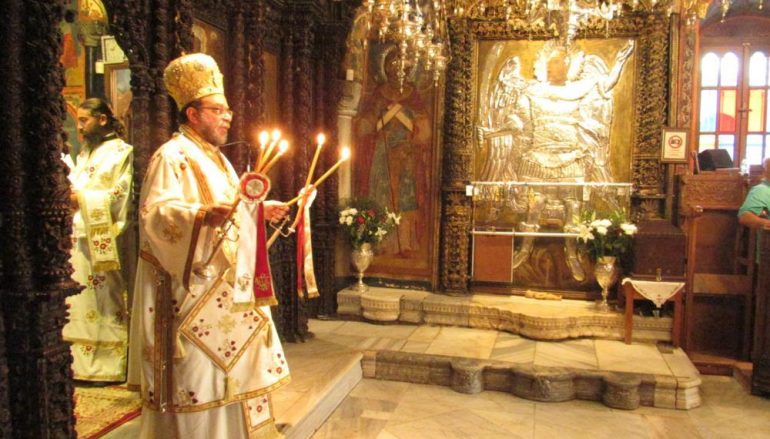 Μνημόσυνο Μακαριστού Μητροπολίτη Σύμης Χρυσοστόμου (ΦΩΤΟ)