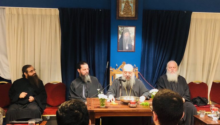 Ὁ Μητροπολίτης Πατρῶν στὴν Σύναξη Φοιτητῶν τοῦ Ι. Ναοῦ Εὐαγγελιστρίας