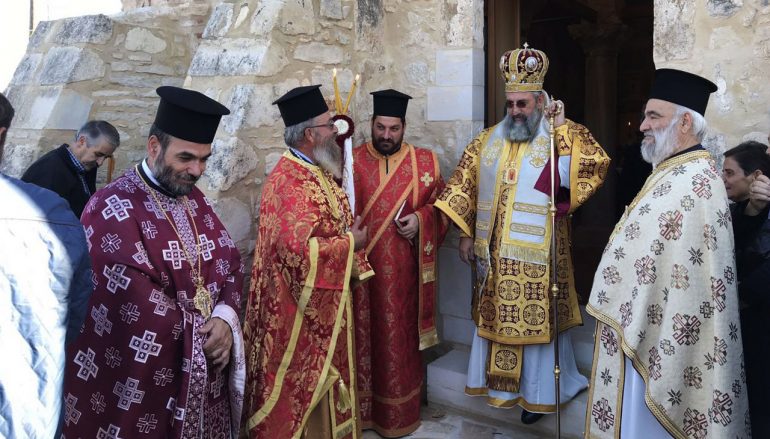 Η εορτή του Αγίου Δημητρίου στην Ι. Μητρόπολη Ρεθύμνης (ΦΩΤΟ)
