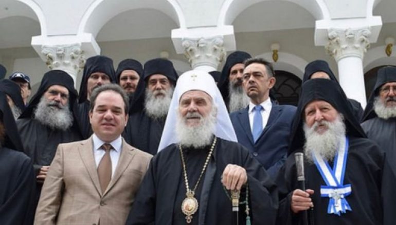 Επίσκεψη του Πατριάρχη Σερβίας στο Άγιον Όρος (ΦΩΤΟ)